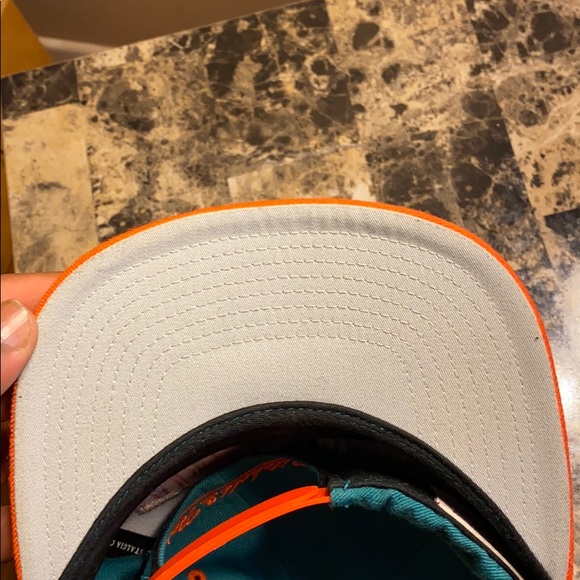 Miami Dolphins Mitchell and Ness Strap Back - Picture 3 of 3